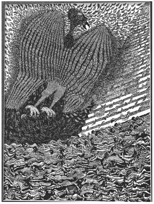 Furious Condor, 1972, ink on paper, 27.94cm x 35.56cm Furious Condor, 1972, ink on paper, 27.94cm x 35.56cm