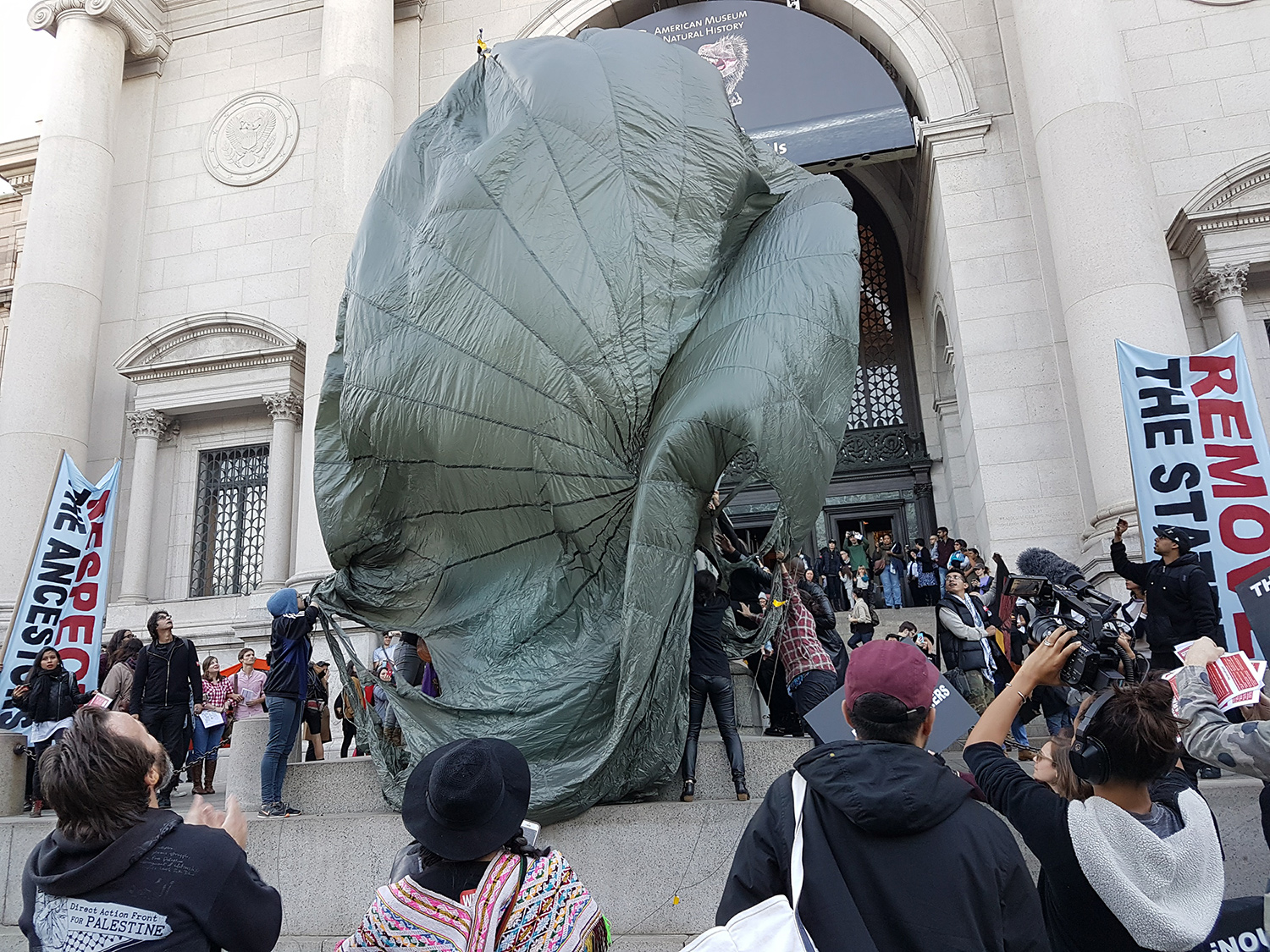 Action at the American Museum of Natural History on October 10, 2016 in New York City. Courtesy of MTL+ Action at the American Museum of Natural History on October 10, 2016 in New York City. Courtesy of MTL+