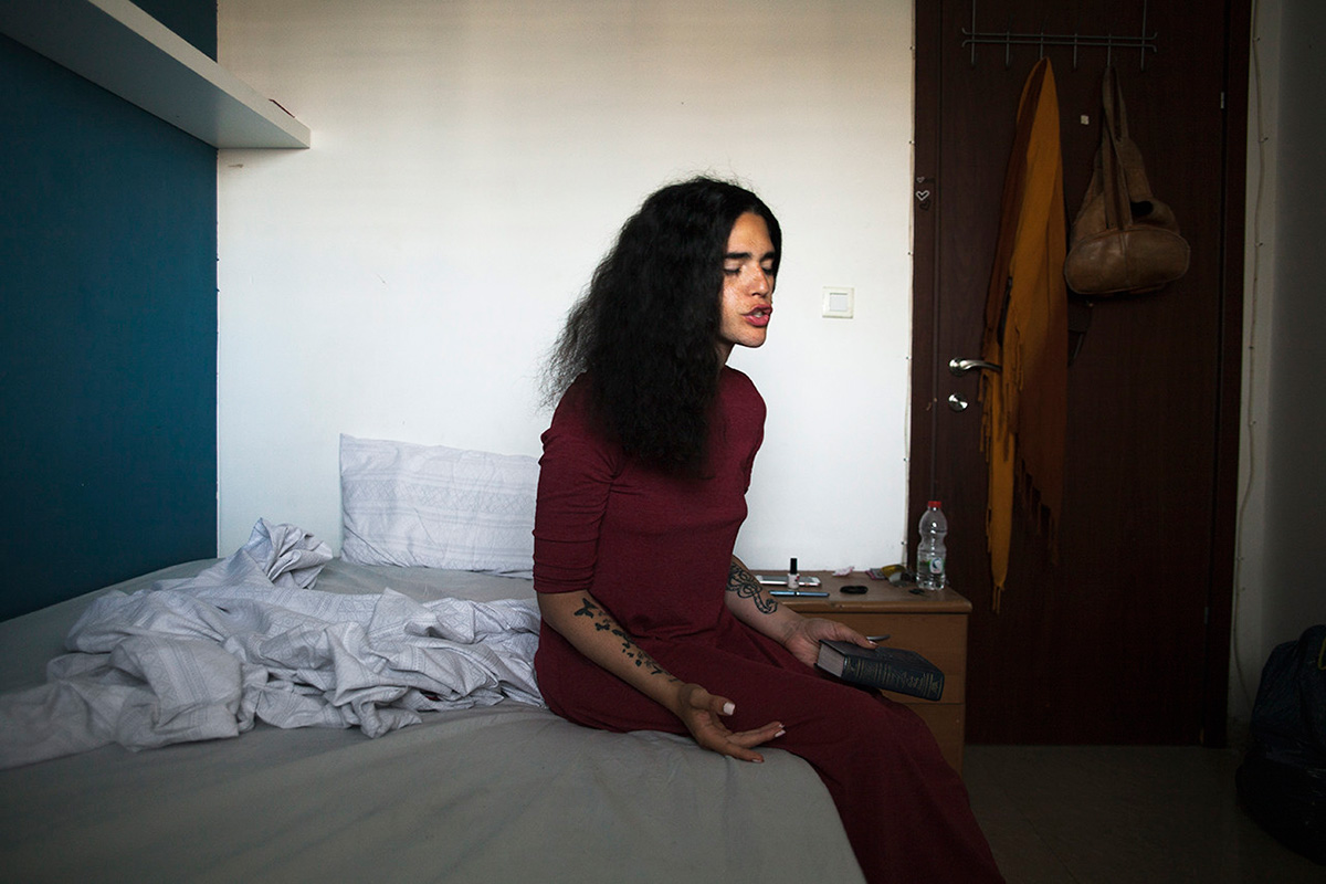 From the series Sex Will Always Exist, which follows a post-operated transgender female during her conversion to Orthodox Judaism. © Nora Savosnick 