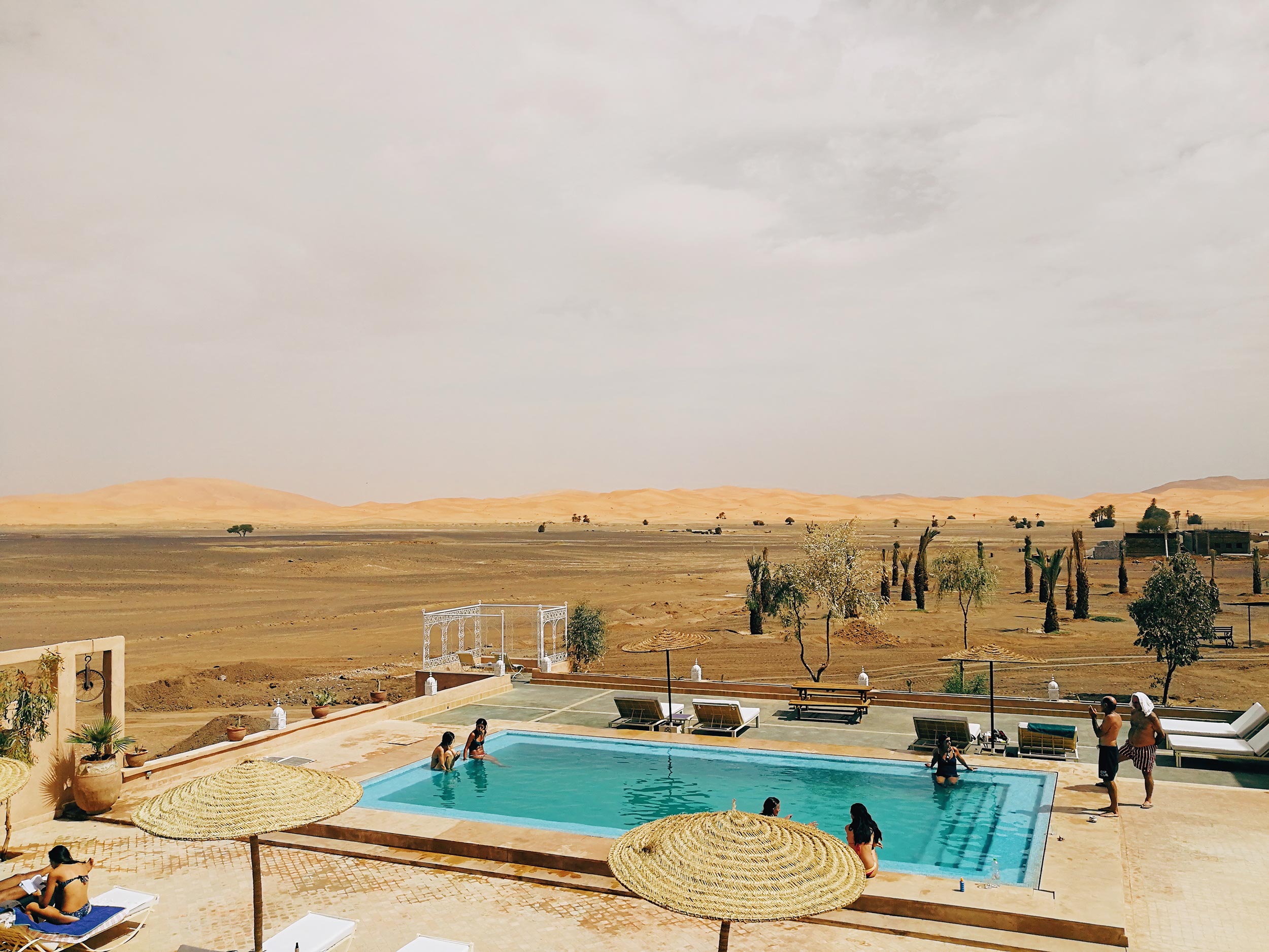 Cao Di The Swimming Pool in Sahara, Cao Di, Shot on a Huawei P10 Plus