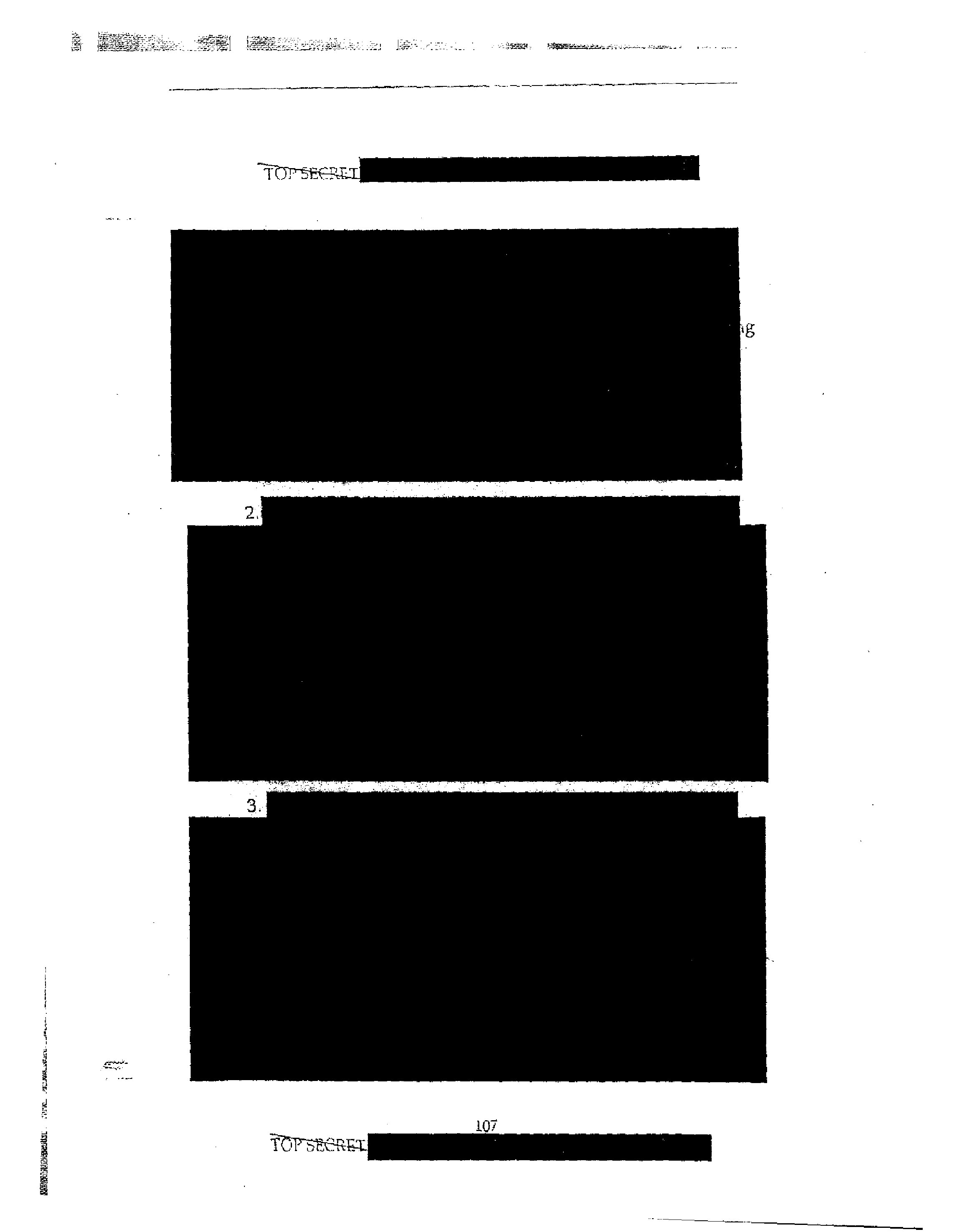 Edmund Clark/Crofton Black, Page from the CIA inspector general’s Special Review of Counterterrorism Detention and Interrogation Activities (September 2001–October 2003), May 7, 2004, from Negative Publicity: Artefacts of Extraordinary Rendition, 2015, by Crofton Black and Edmund Clark Edmund Clark/Crofton Black, Page from the CIA inspector general’s Special Review of Counterterrorism Detention and Interrogation Activities (September 2001–October 2003), May 7, 2004, from Negative Publicity: Artefacts of Extraordinary Rendition, 2015, by Crofton Black and Edmund Clark