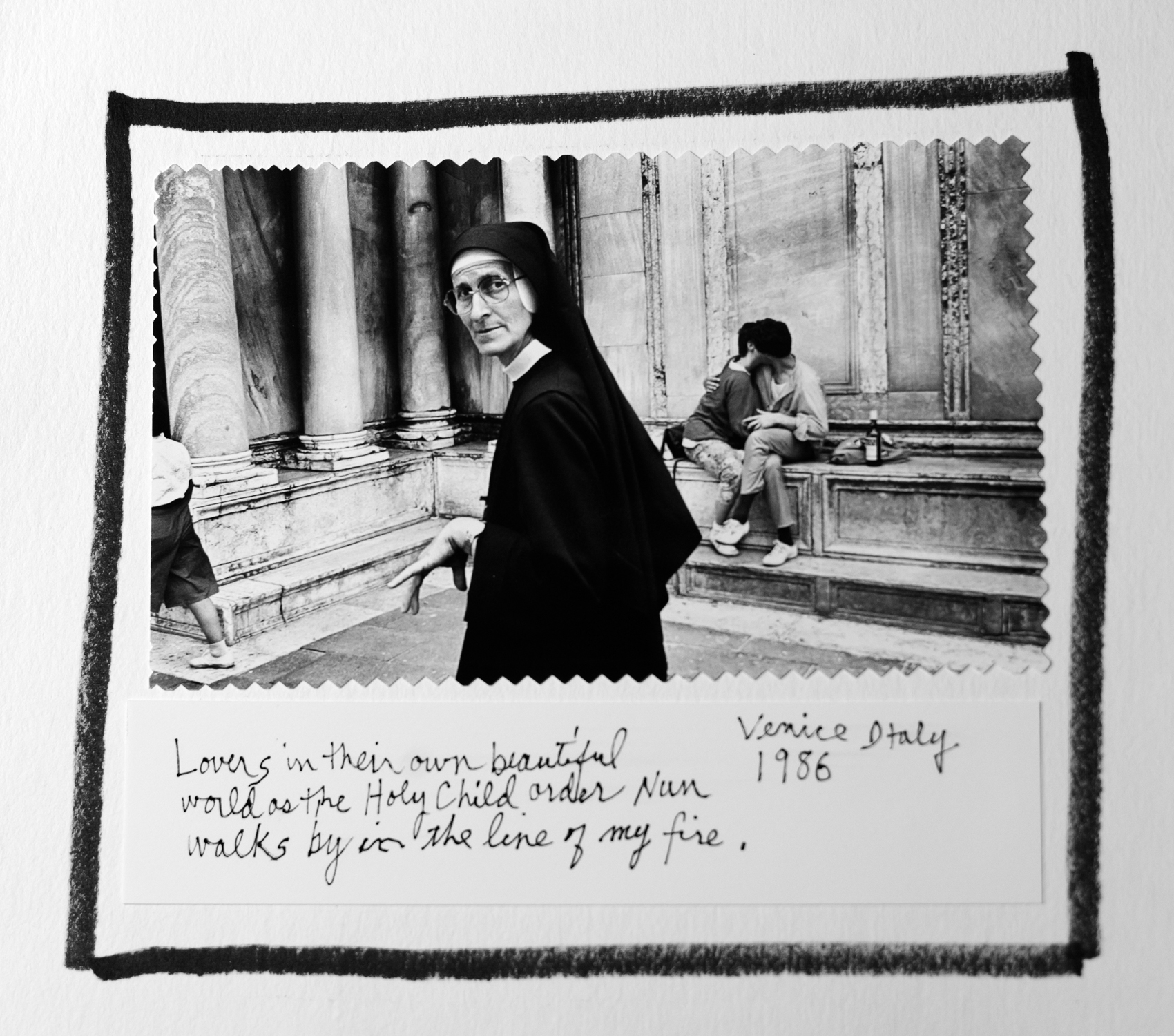 nun in paris_Donna Ferrato