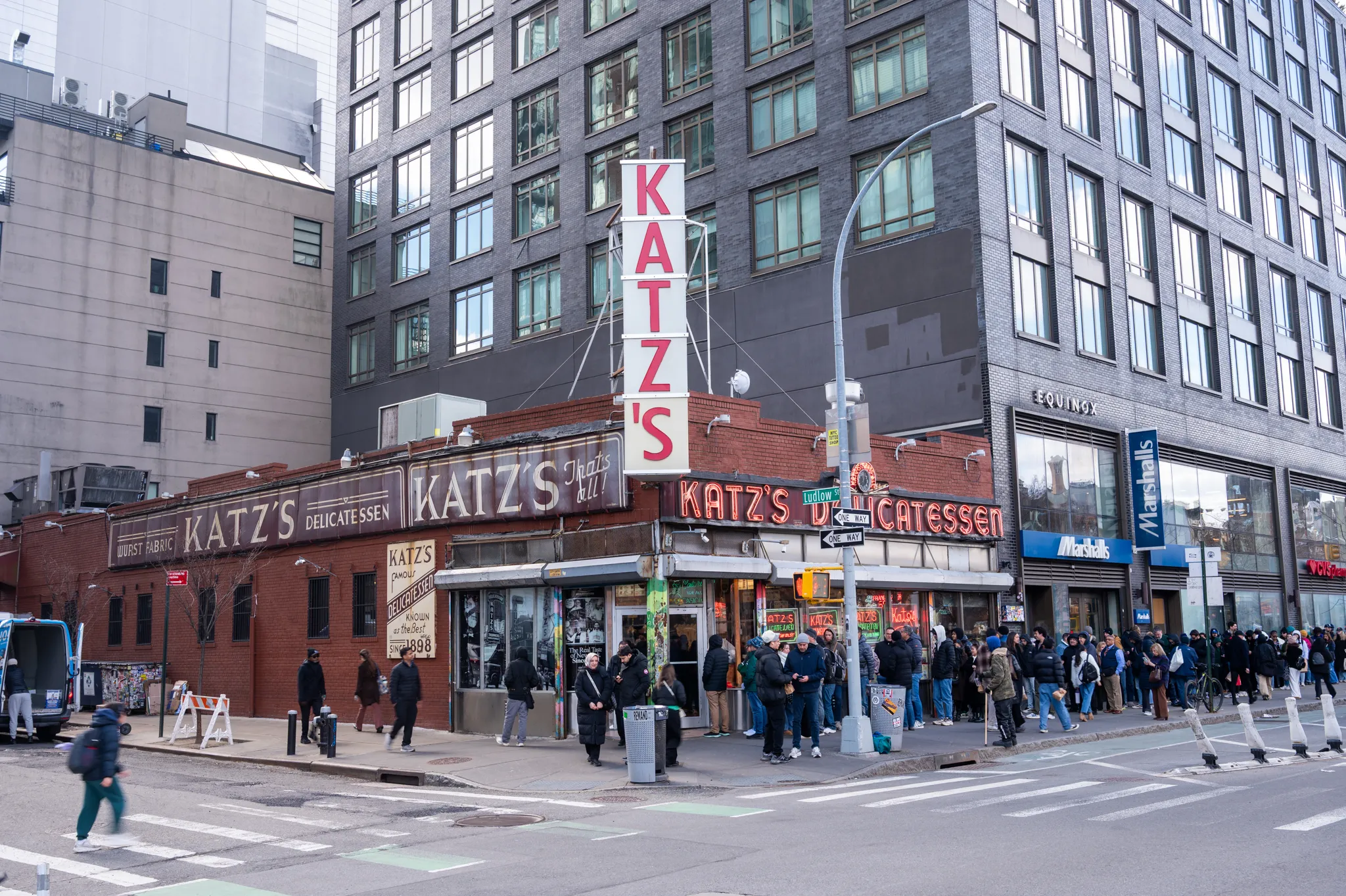Katz Delicatessen exterior. Image credits: Yuvan Kumar 