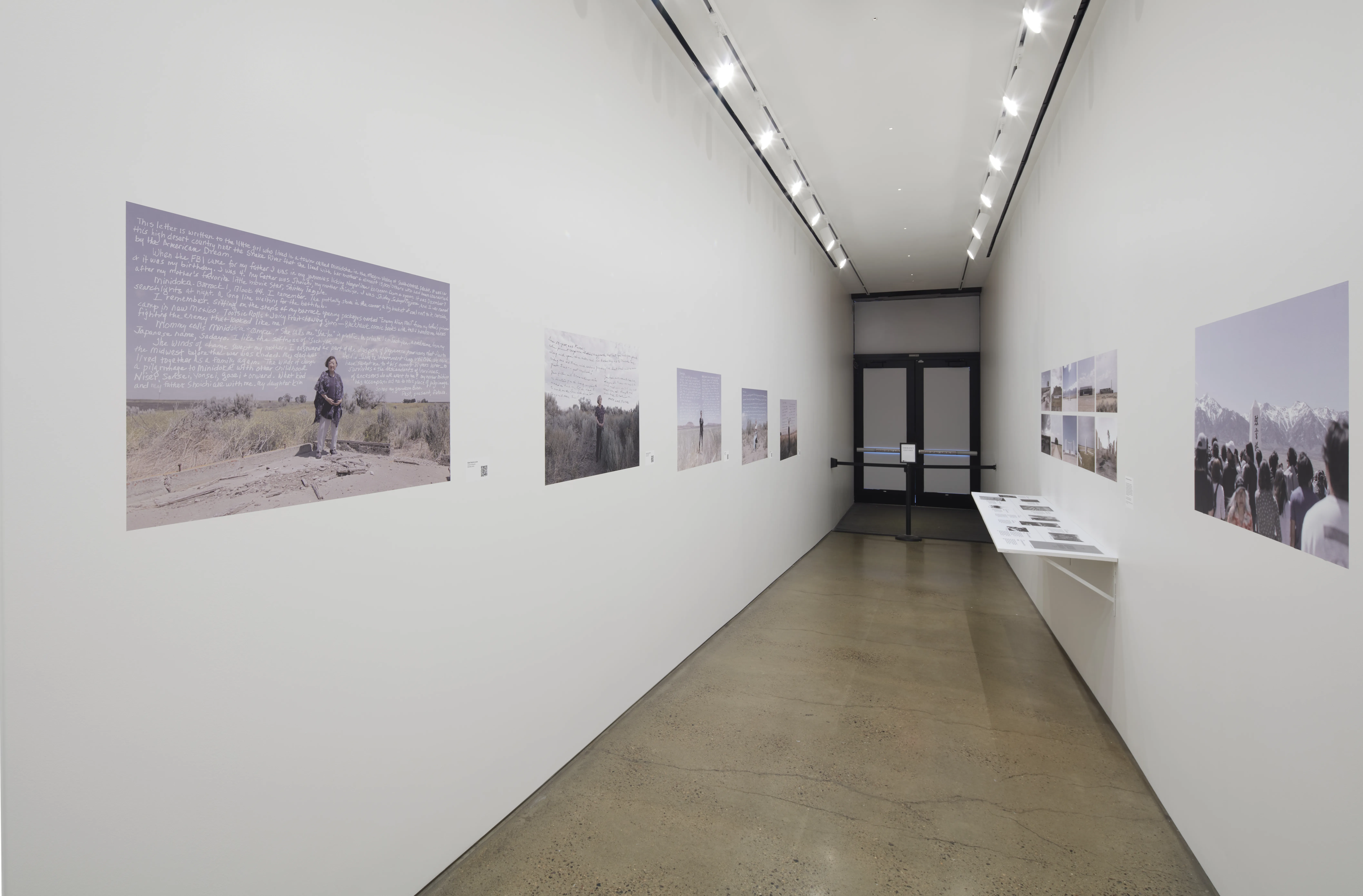 Installation view of The Camps America Built by Haruka Sakaguchi. Credit: Tim Gersten