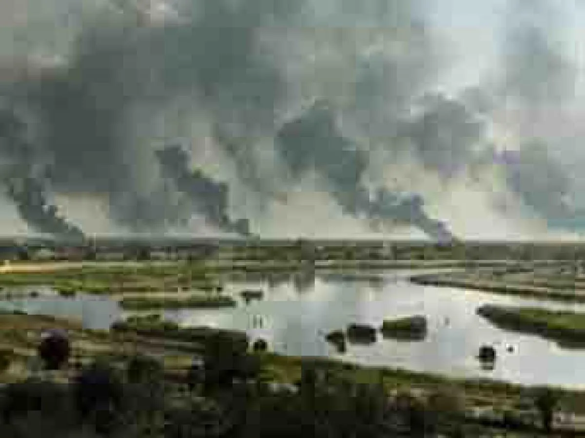 A blurry image of a landscape.