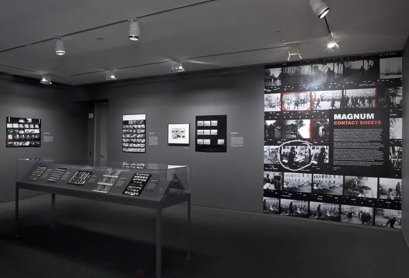 Photography exhibit at ICP for Magnum photography.
