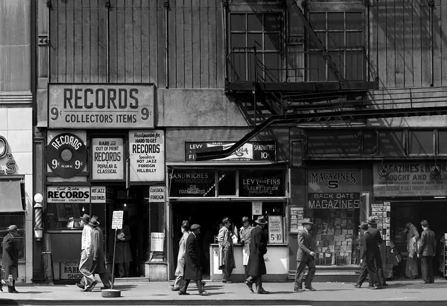 Todd Webb: Sixth Avenue, 1948 | 1International Center of
