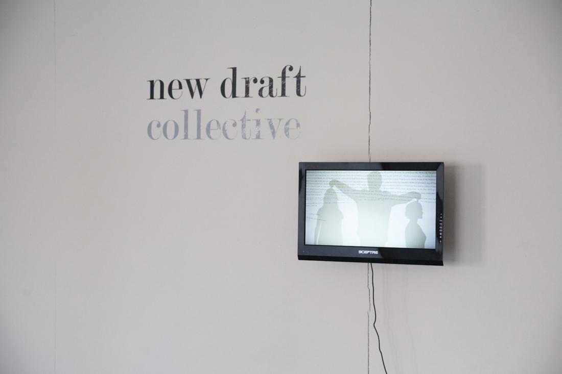 New Draft Collective installation, LMCC Swing Space