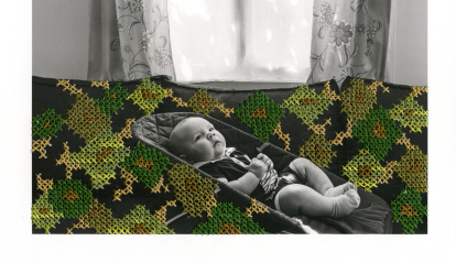 Oksana Parafeniuk, from the series War Threads, 2024