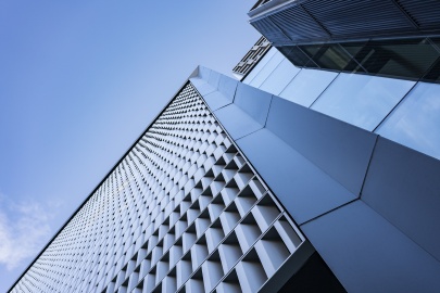 A picture of tall buildings.