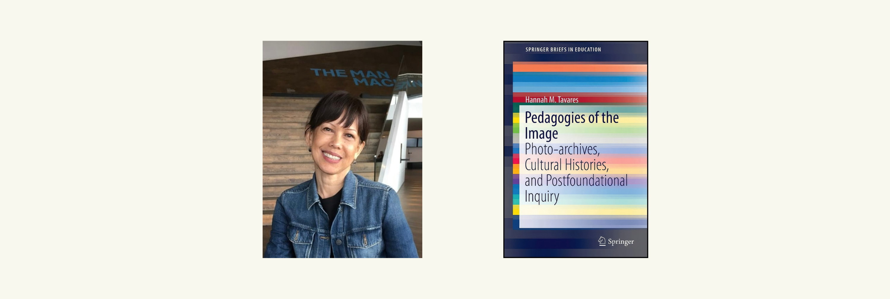 Hannah Tavares and her book Pedagogies of the Image