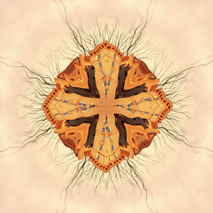 Kaleidoscoped image