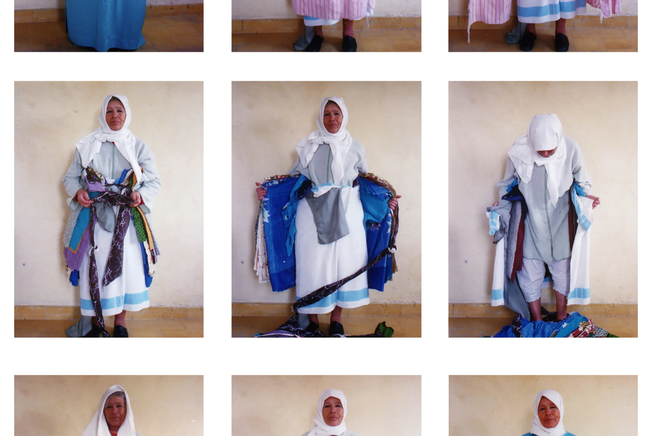 A reel of photos.
