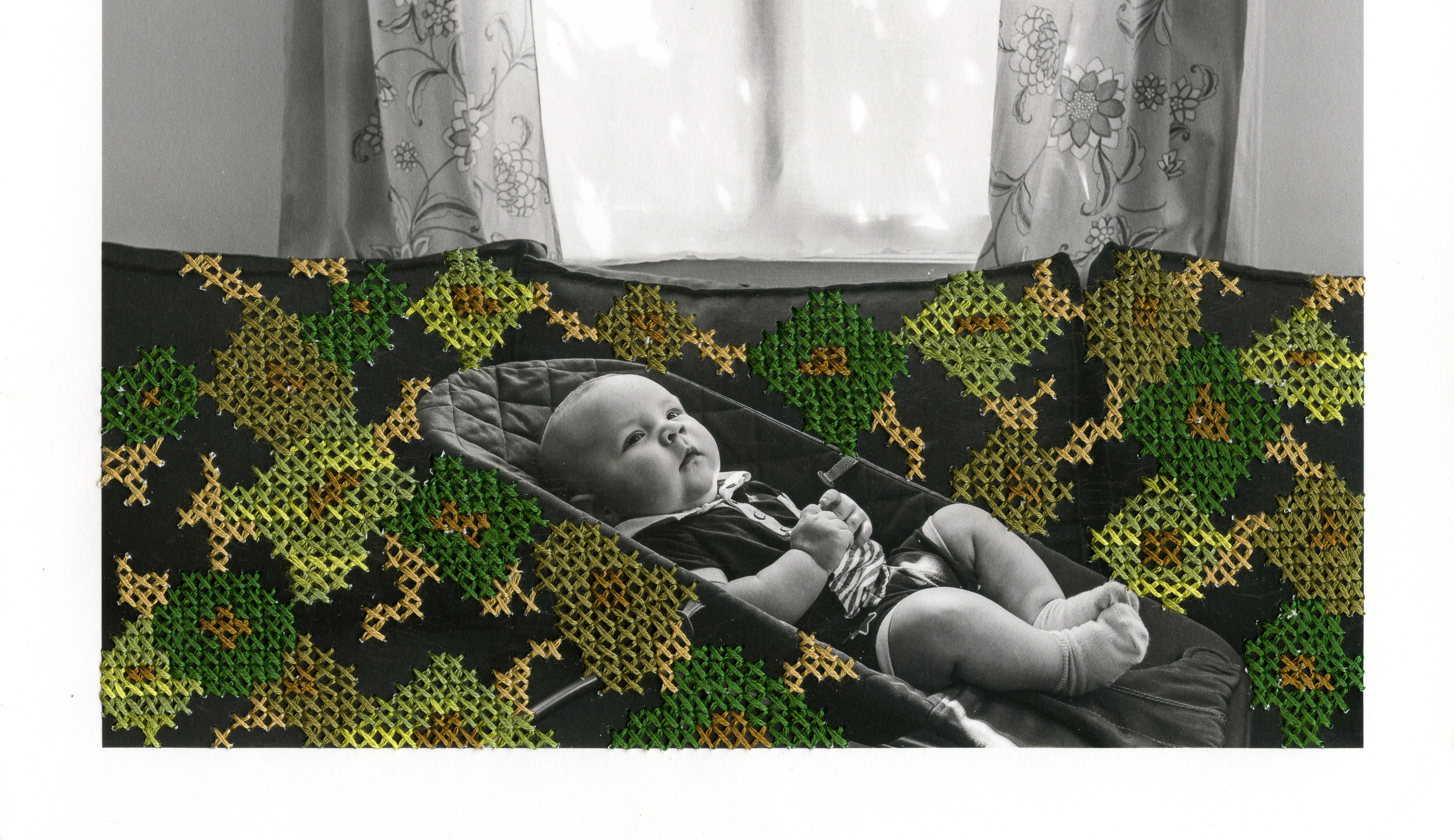 Oksana Parafeniuk, from the series War Threads, 2024