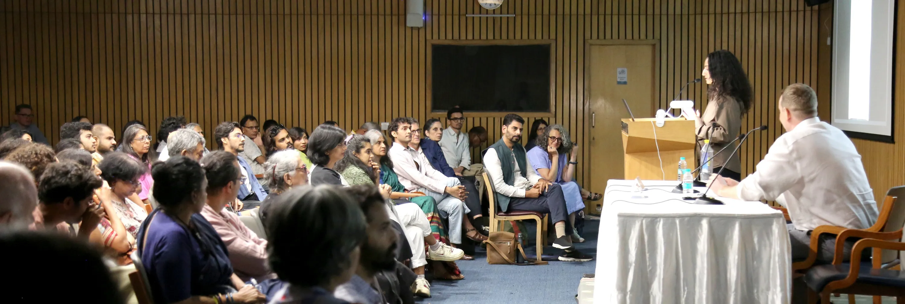 Picture from Image Worlds Symposium in New Delhi