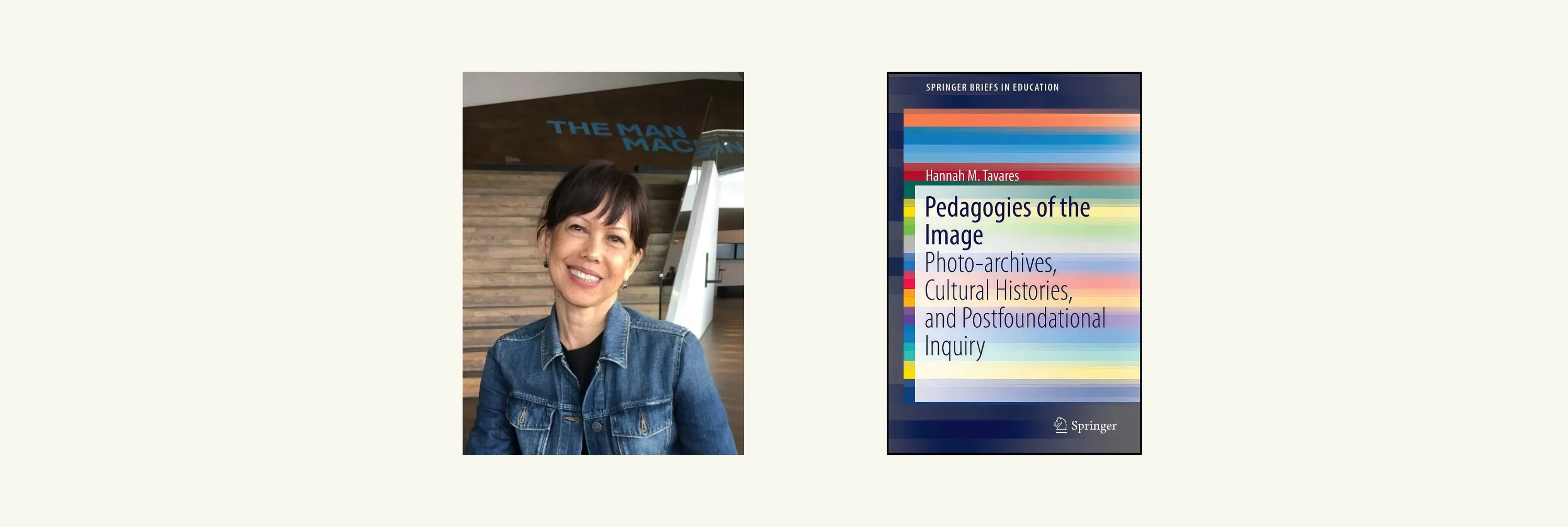 Hannah Tavares and her book Pedagogies of the Image