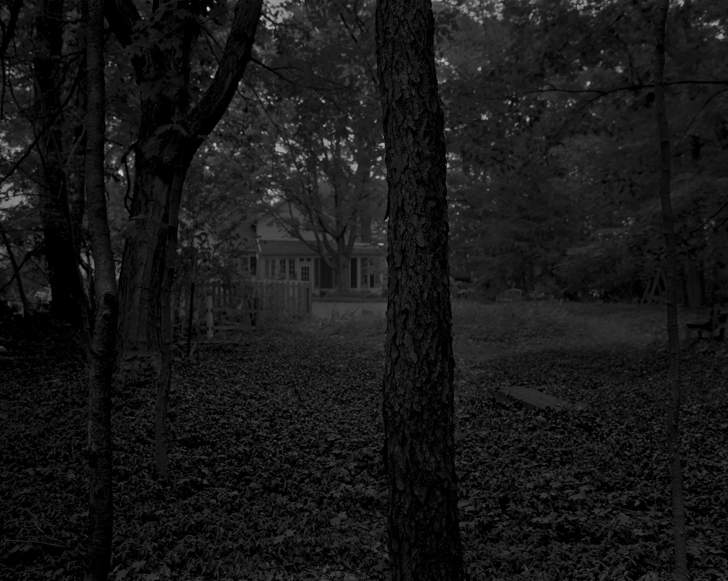Picture of a house from the outside.