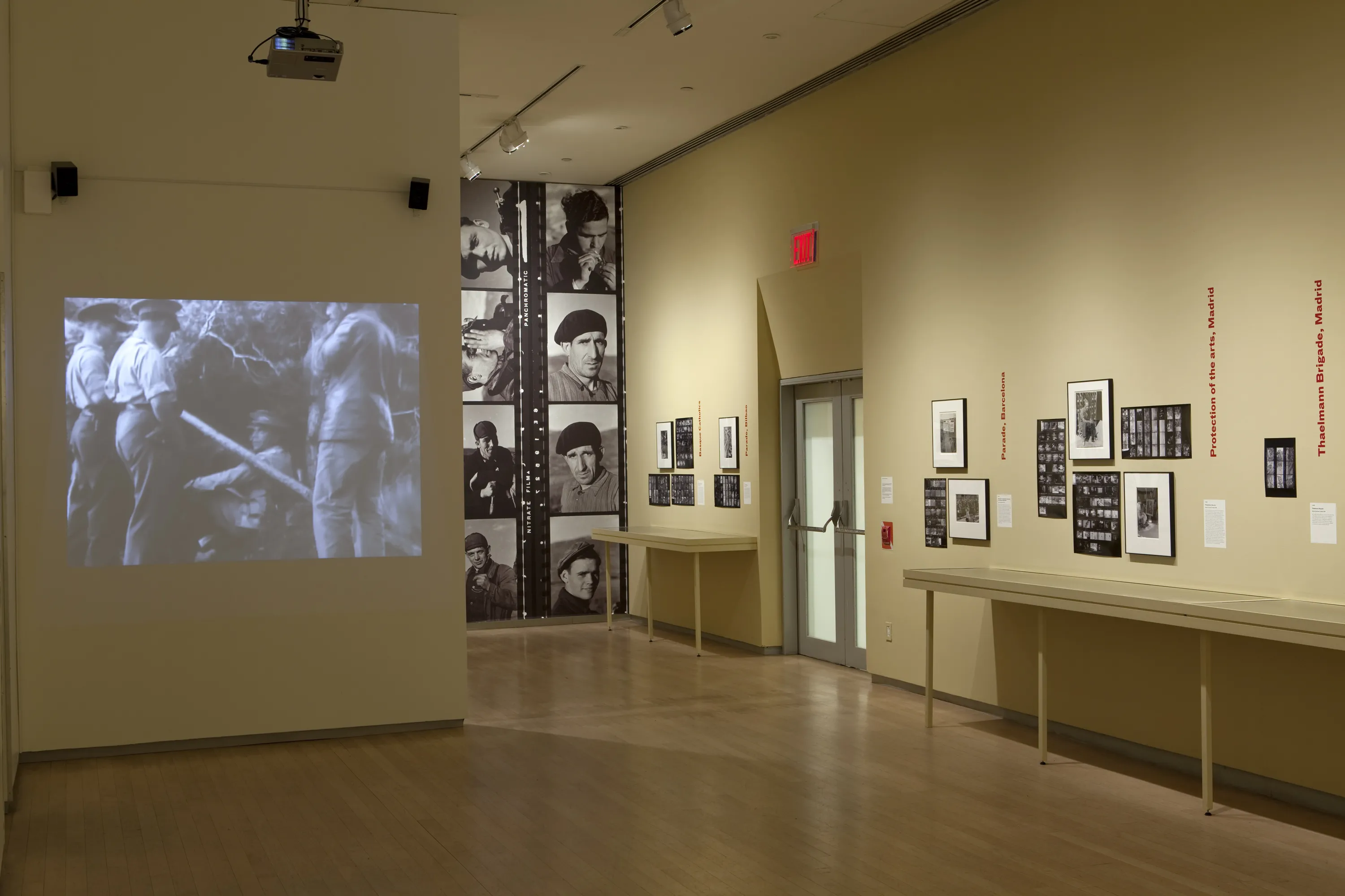 A photography exhibition.