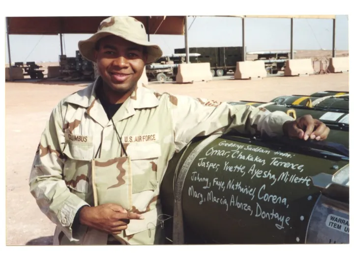 Photo of an army soldier.