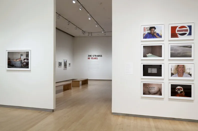 Zoe Strauss ICP exhibit. 