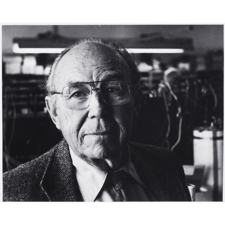 Harold Edgerton, October 17, 1985 by Michel Auer