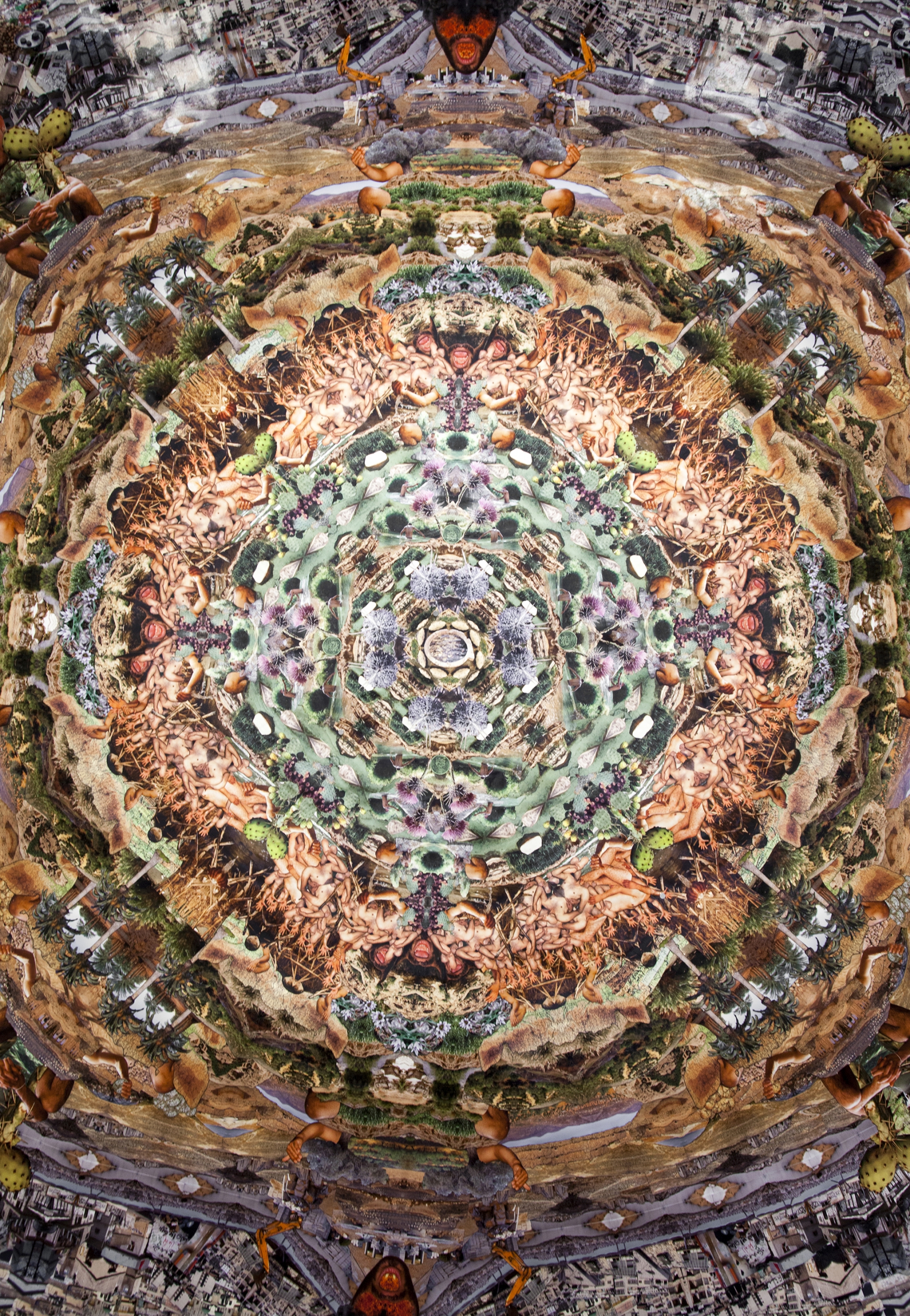 R. Hardwick Weston. Detail of "Ein Fawwar, Al Kauthar", 2015. 